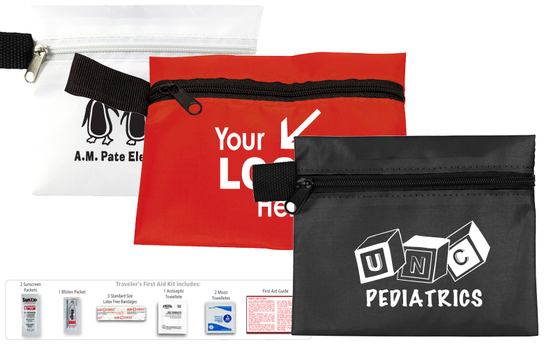 10 Piece Healthy Living Sun Kit Components inserted into Zipper Pouch 10 Piece Healthy Living Sun Kit Components inserted into Zipper Pouch